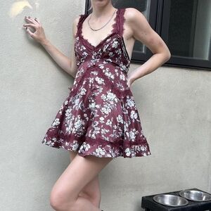 Urban Outfitters Women's Burgundy Dress